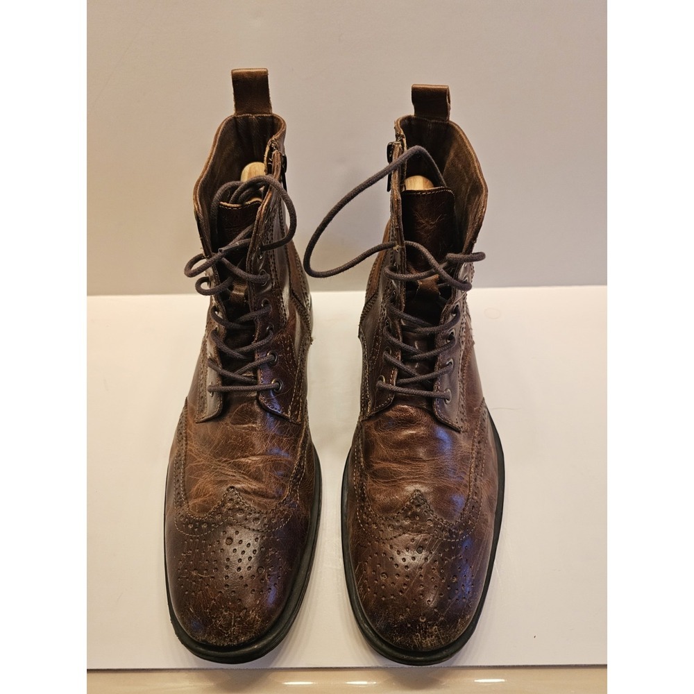 Ashton Grey Men's Rockcastle 2 Leather Boots Brown Size 10